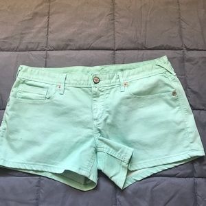 Maurice’s Mint Green Midi Shorts - Size 11/12